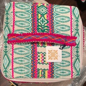 Jane Marie Multicolor Woven Tote